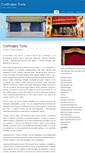 Mobile Screenshot of cortinajes-turia.com